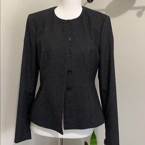 Boss check blazer size 4 NWT